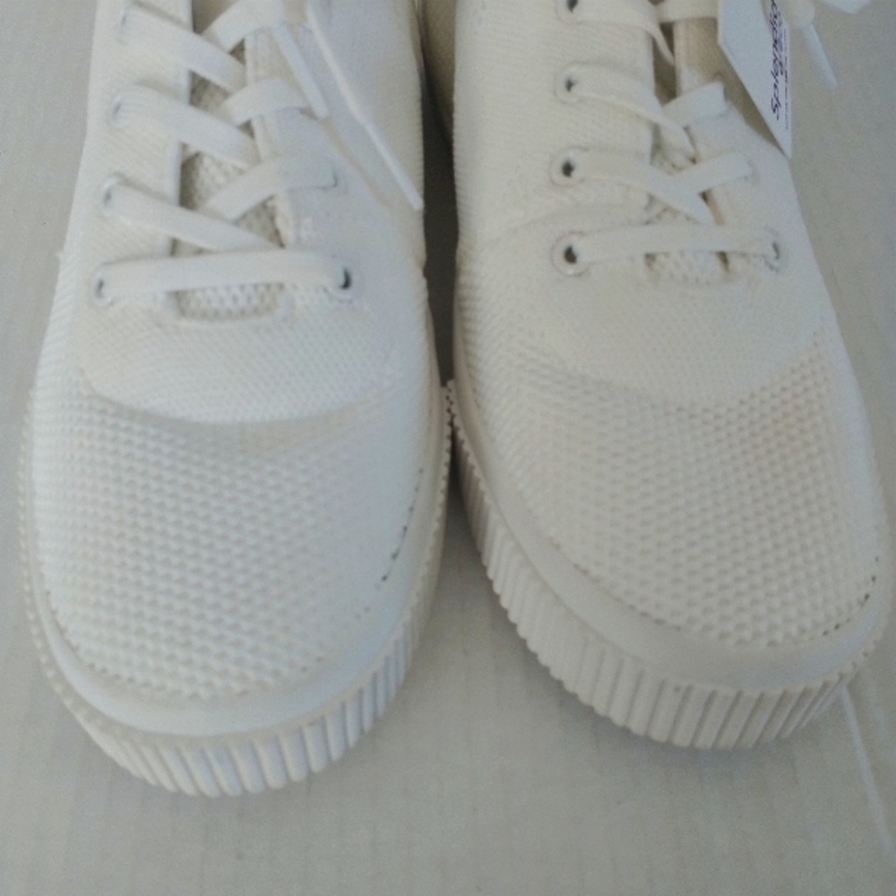 Splendid Leona High Top Lace Ivory Sneakers Nordstrom Rack 9M - Picture 5 of 11